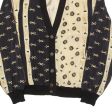 DIPLO S DOCUS Mens Jacket Gold 80s Crazy Pattern 2XL on Sale