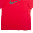 NIKE Mens T-Shirt Red XL on Sale