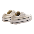 CONVERSE Chuck Taylor All Star 2018 Platform Trainers White Canvas Womens UK 7.5 Supply