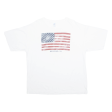 USA Mens T-Shirt White USA XL on Sale