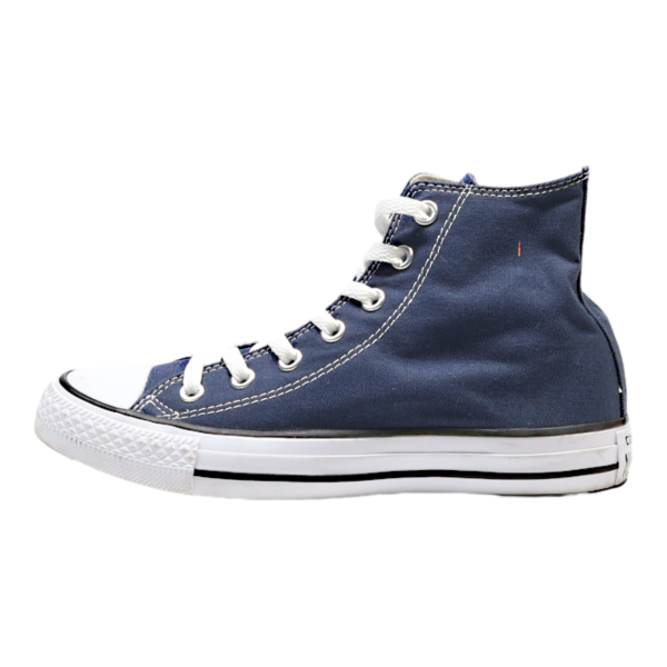 CONVERSE Chuck Taylor All Star High Top Trainers Blue Canvas Womens UK 5 Discount