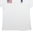 POLO RALPH LAUREN Boys Polo Shirt White L For Discount