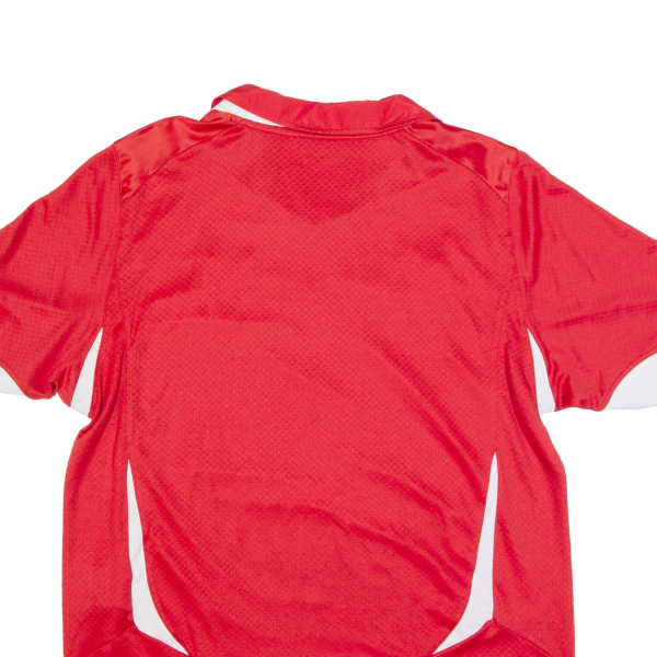 PUMA Switzerland Mens T-Shirt Red Collared L Online