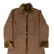 Womens Trench Jacket Brown M Online now