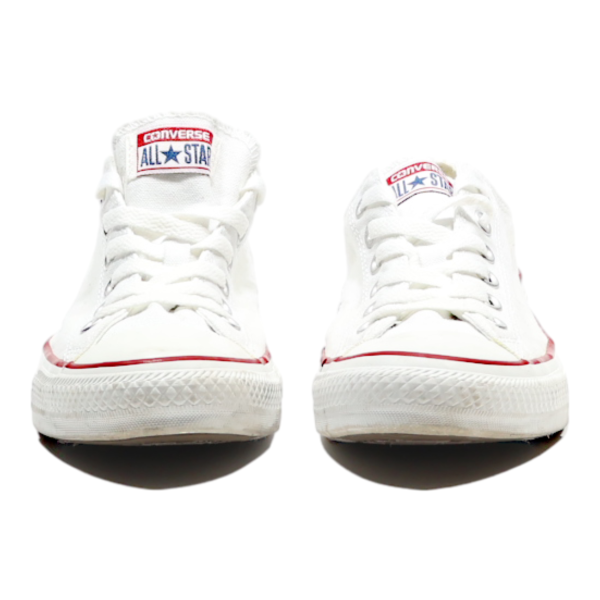 CONVERSE Chuck Taylor All Star Low Top Trainers White Canvas Womens UK 7 Fashion