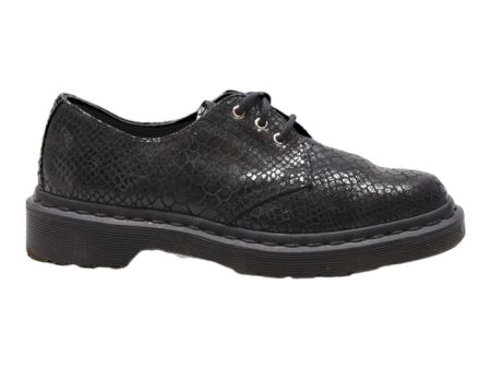 DR MARTENS 1461 Derby Shoes Black Synthetic Womens UK 3 Sale