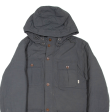 LEVI S Mens Chore Jacket Grey Hooded S Online now