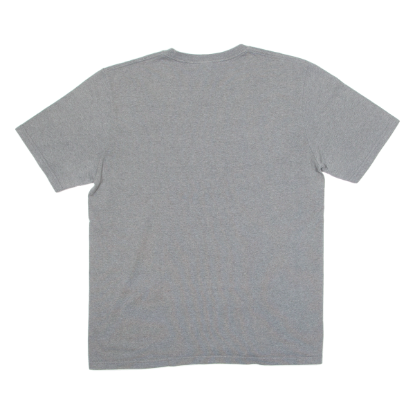 THE NORTH FACE Mens T-Shirt Grey Crew Neck L Fashion