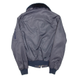 Mens Bomber Jacket Blue Nylon S Online Sale