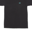 VANS Mens T-Shirt Black Crew Neck S Cheap