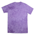 THE MOUNTAIN Panda Mens T-Shirt Purple L For Sale