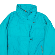 EDELWEISS Womens Jacket Blue Nylon 90s M Hot on Sale