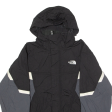 THE NORTH FACE Mens Ski Coat Black Nylon Hooded Colourblock L Online