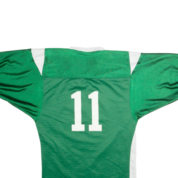 TEAMWORK Mens Jersey Green USA V-Neck Nylon M Fashion