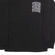 VANS Mens T-Shirt Black Long Sleeve XS Online Sale