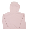 ELLESSE Cropped Womens Pullover Jacket Pink Nylon Hooded UK 6 Fashion