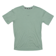 PUMA Mens T-Shirt Green Crew Neck M Online now