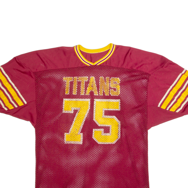 RUSSELL ATHLETIC Titans Mens Jersey Maroon USA V-Neck XL Online