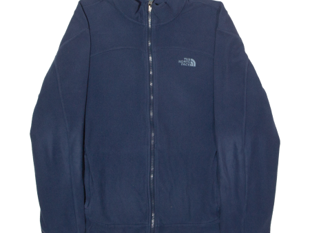 THE NORTH FACE Mens Fleece Jacket Blue L For Discount