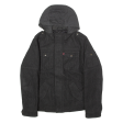 LEVI S Mens Coat Grey Wool Hooded S Online now