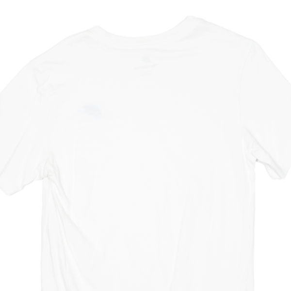 NIKE Mens T-Shirt White Crew Neck S For Discount