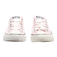 CONVERSE Low Top Trainers Pink Canvas Womens UK 5.5 For Sale