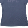 REEBOK UFC Boys T-Shirt Blue L For Sale