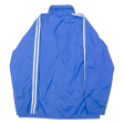 Mens Windbreaker Jacket Blue Nylon 90s Hooded S Cheap