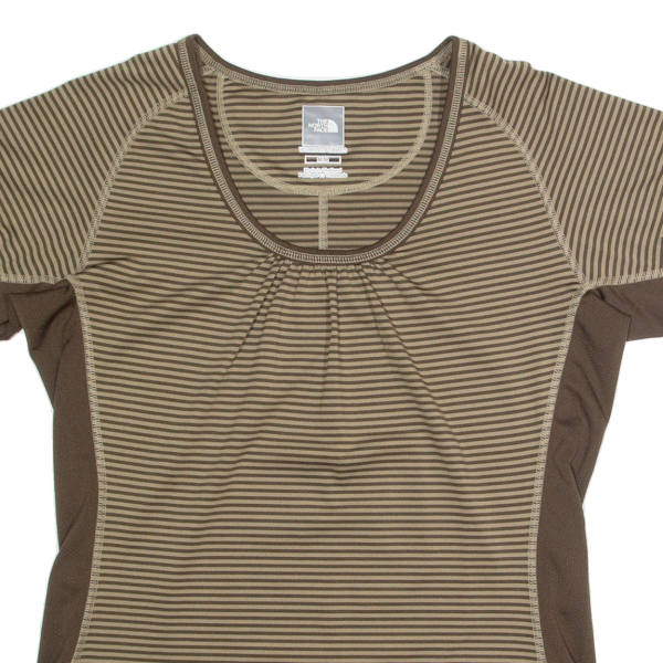 THE NORTH FACE Womens T-Shirt Brown M Online Hot Sale