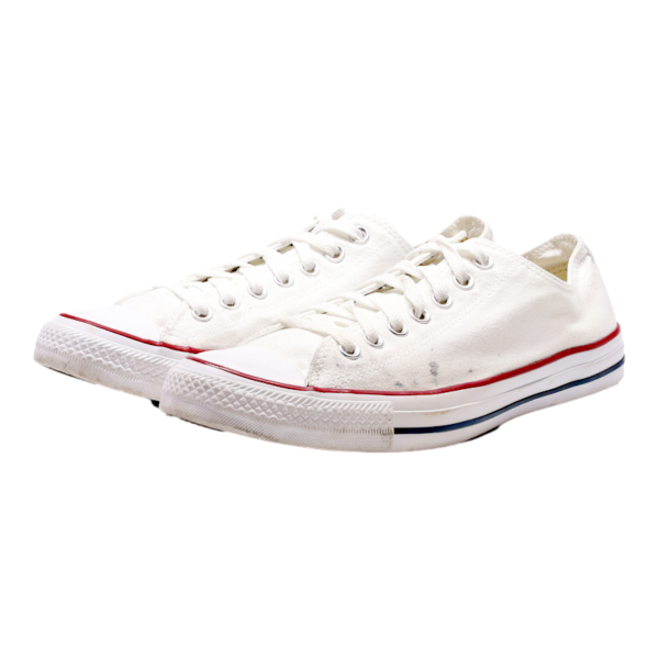 CONVERSE Chuck Taylor All Star 2017 Low Top Trainers White Canvas Womens UK 10 Online Hot Sale