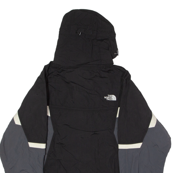 THE NORTH FACE Mens Ski Coat Black Nylon Hooded Colourblock L Online