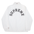 SUPREME X CHAMPION 1 4 Zip Mens Pullover Jacket White XL For Discount