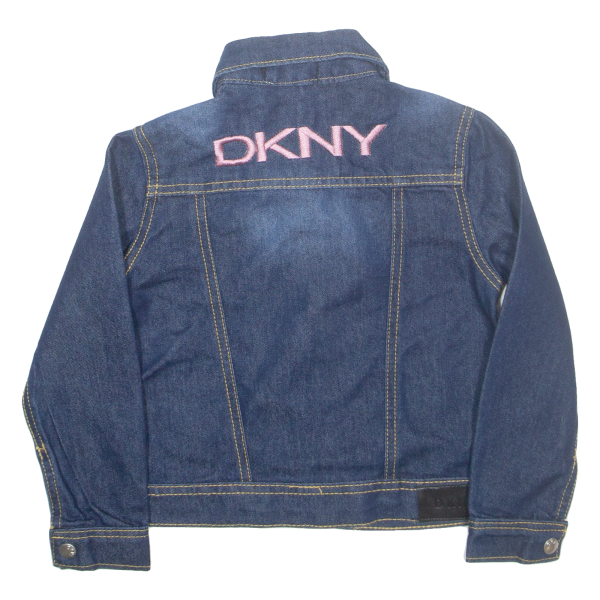 DKNY Girls Denim Jacket Blue 4Y Online