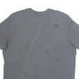 THE NORTH FACE Mens T-Shirt Grey 2XL For Discount