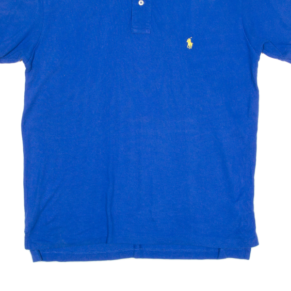 POLO RALPH LAUREN Mens Polo Shirt Blue XL Sale