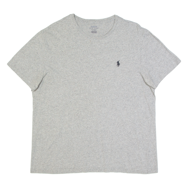 POLO RALPH LAUREN Mens T-Shirt Grey M on Sale