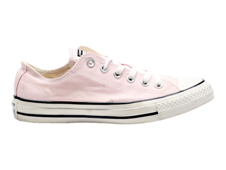 CONVERSE Low Top Trainers Pink Canvas Womens UK 5.5 For Sale