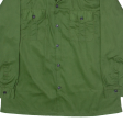 Mens Workwear Jacket Green Twill L Hot on Sale