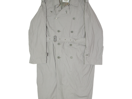 BUGATTI SPORT Mens Trench Coat Grey 90s M Sale