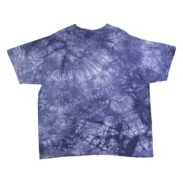 THE MOUNTAIN People Mens Tie Dye T-Shirt Purple USA XL Online