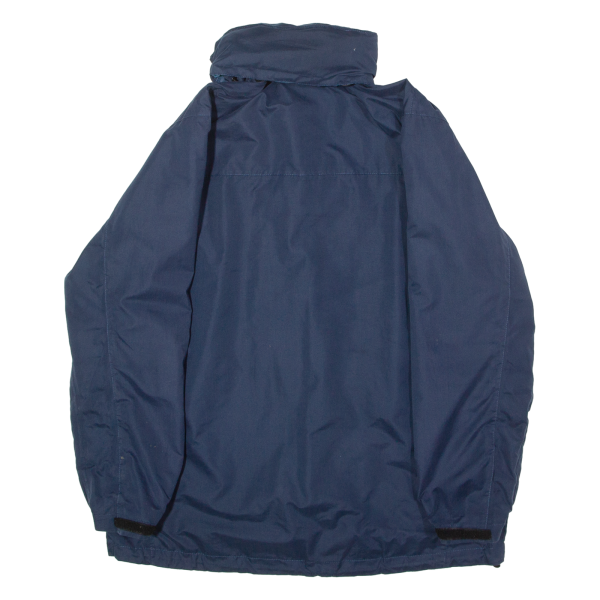 DICKIES Mens Jacket Blue Hooded S Fashion