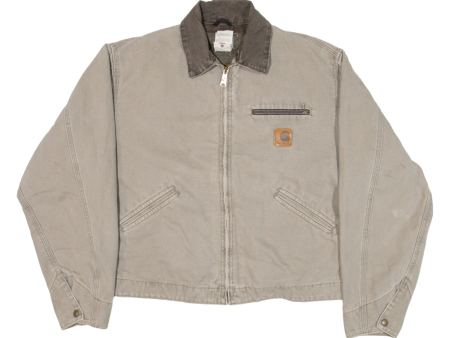 CARHARTT Blanket Lined Mens Workwear Jacket Beige 90s L Online