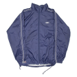 UMBRO Mens Windbreaker Jacket Blue Nylon 2XL Cheap