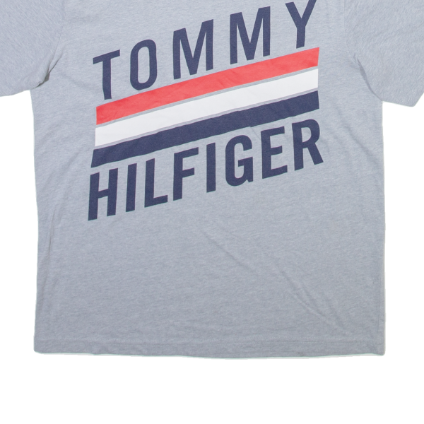 TOMMY HILFIGER Boys T-Shirt Grey M For Discount