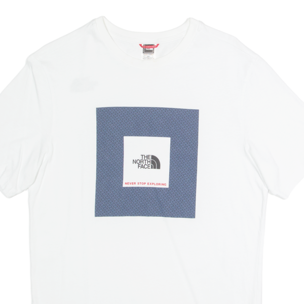 THE NORTH FACE Mens T-Shirt White S Discount