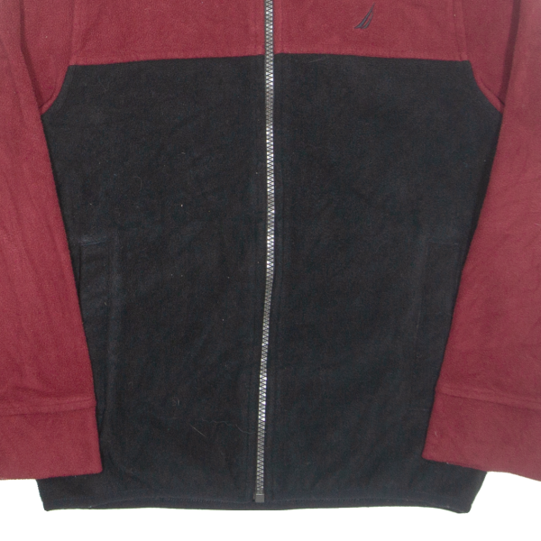 NAUTICA Boys Fleece Jacket Maroon 8Y Online