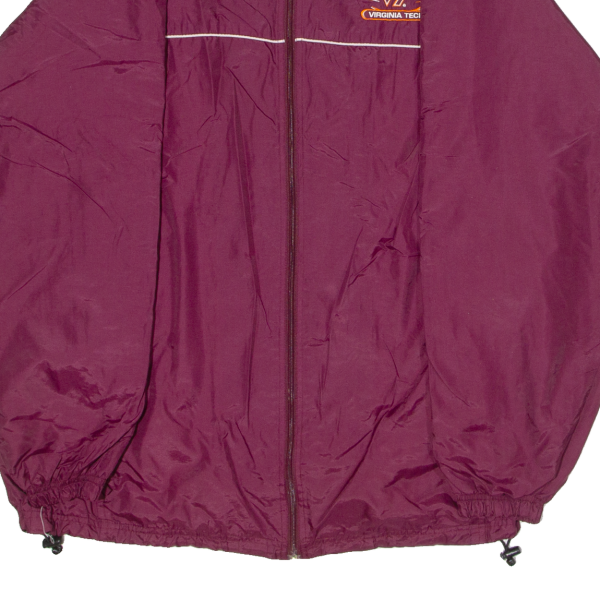 STARTER Virginia Tech Mens Windbreaker Jacket Maroon Nylon 90s USA L Online Sale