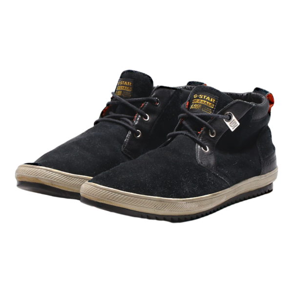 G-STAR RAW Chukka Boots Black Synthetic Mens UK 9 Hot on Sale