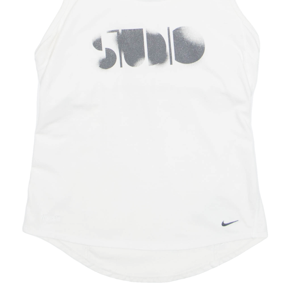 NIKE Womens Vest Beige Sleeveless S For Sale