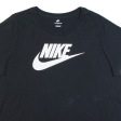 NIKE Womens T-Shirt Black XL Online Sale